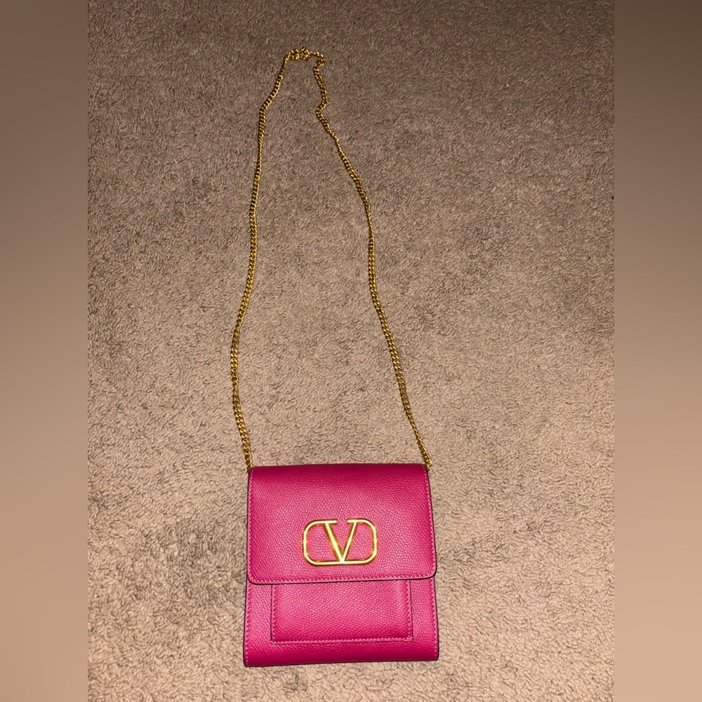 Valentino v logo crossbody
